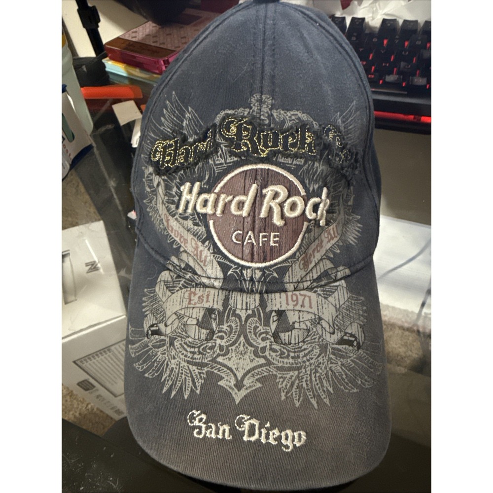 Hard Rock Cafe Vintage Hat embroidered‎ San Diego
